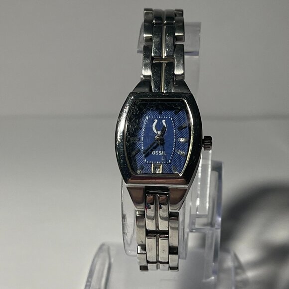 Indianapolis Colts NFL Stainless-Steel Bracelet Watch by Fossil - Picture 2 of 6